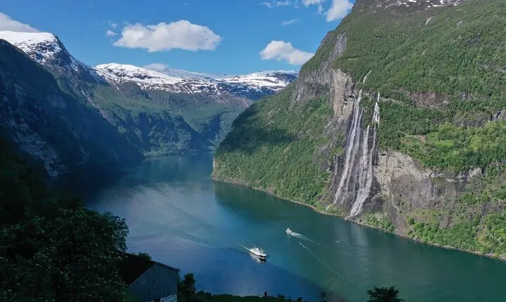 Hellesylt Sightseeing Boat Geirangerfjord