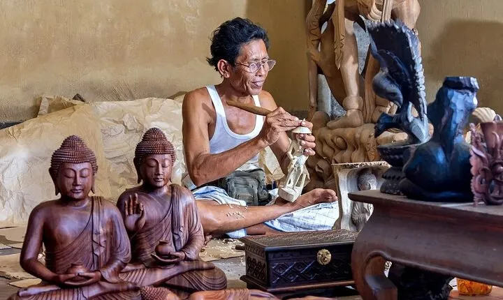 Private Tour of Ubud Art Village from Bali