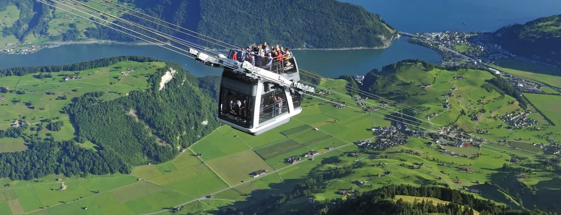 Day trip to Mount Stanserhorn from Zurich