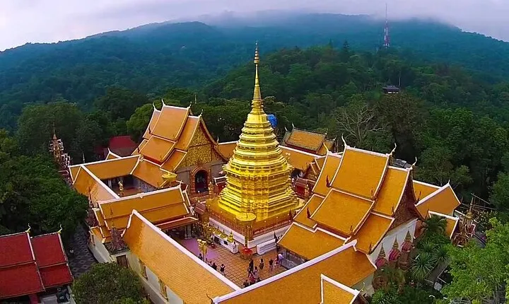 Chiang Mai Highlights: Six Temples Tour with Wat Doi Suthep