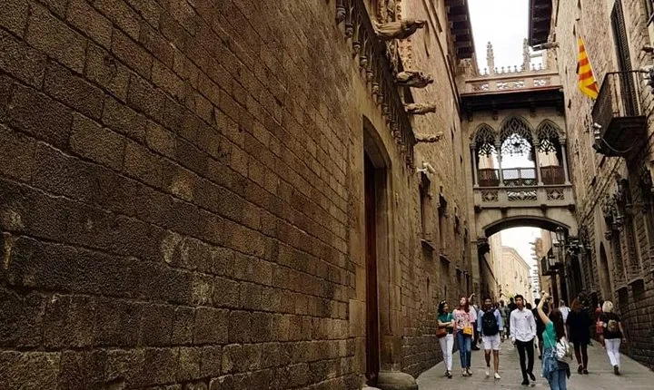 Walking tour of the Gothic Quarter of Barcelona + Cathedral