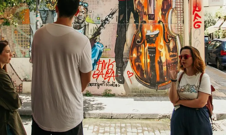 Awesome Street Art Tour in Athens with a Local Expert Small-Group