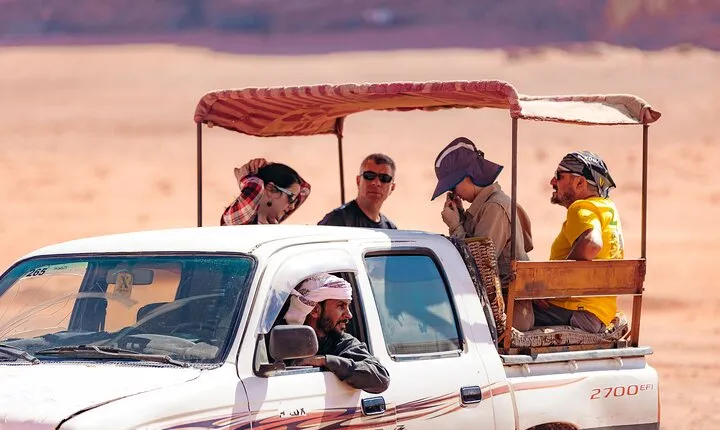 Full Day Jeep Tour in Wadi Rum Desert | Magic Bedouin Star