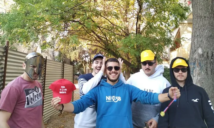 The Stolen Ancient Statue in Athina