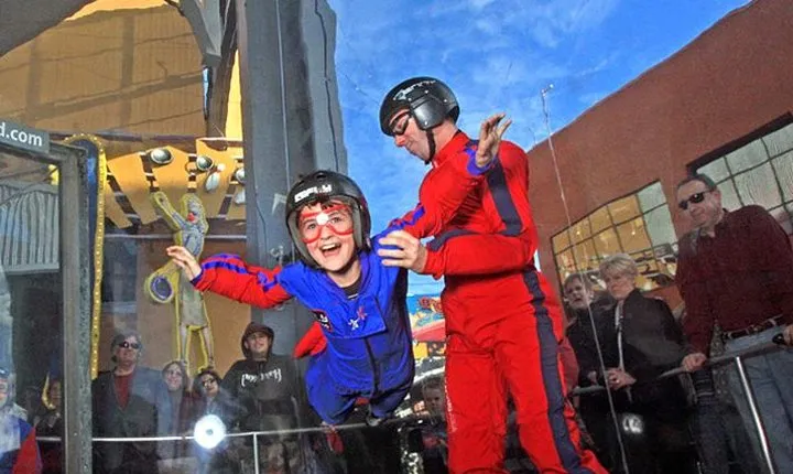 Los Angeles Universal CityWalk Indoor Skydiving Experience with 2 Flights