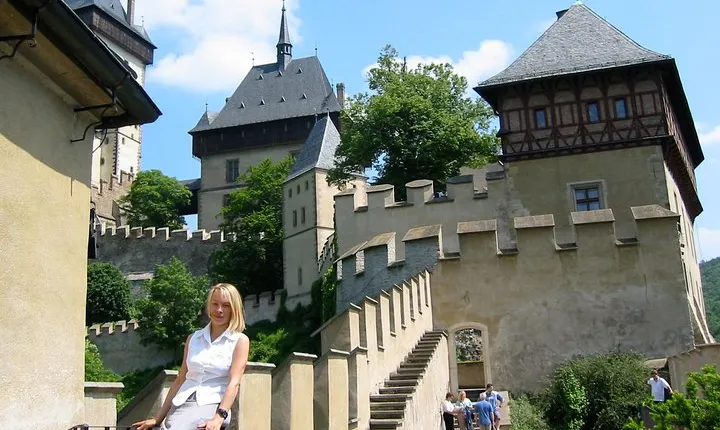 Karlstejn Castle Nature and Local Village,Shopping - with PERSONAL PRAGUE GUIDE