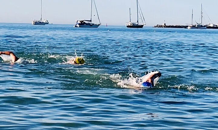 Private Open Water Swimming and Hiking in Cascais