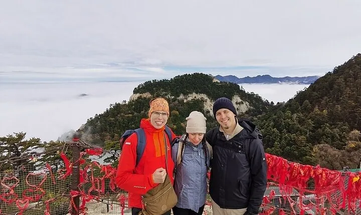 One Day Xi’an Mini Group Tour to Mt. Huashan, No Shopping