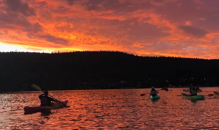 Sunset Kayak Experience in Tahoe City