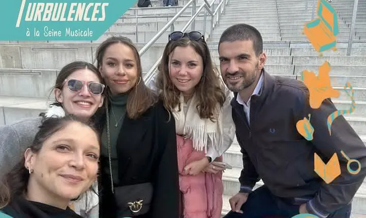 Turbulences outdoor escape game at the Seine Musicale