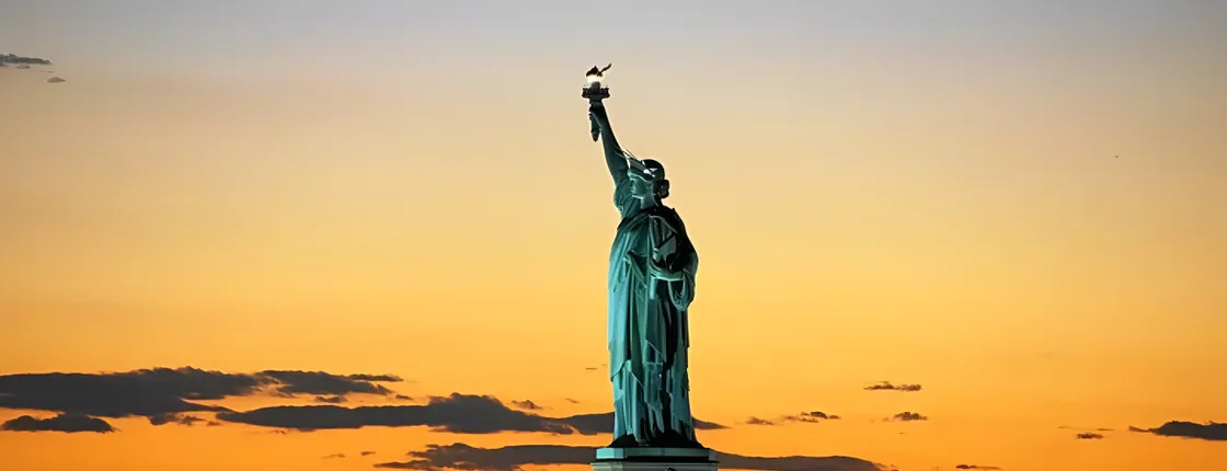 Statue of Liberty and Ellis Island Sunset Cruise
