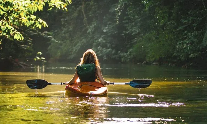 Kayaking from Kitulgala