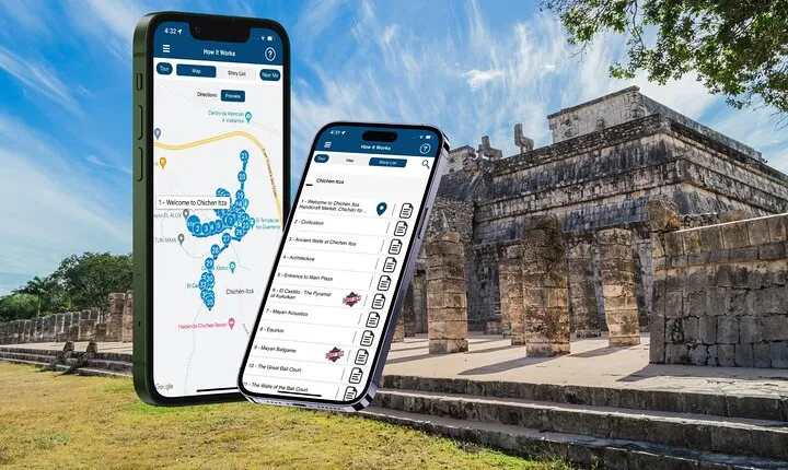 Chichen Itza: Self-Guided Tour with Audio Narration & Map
