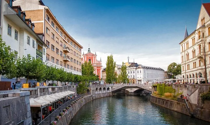 Ljubljana Capital of Slovenia from Koper