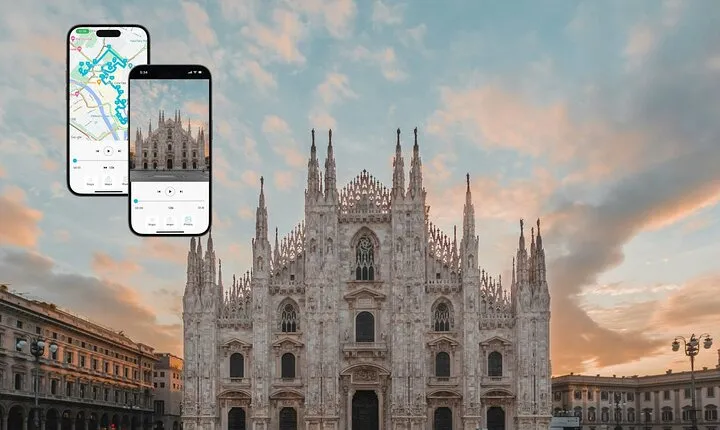 The Empire and Art Tour of Milan with Self Guided Mobile App