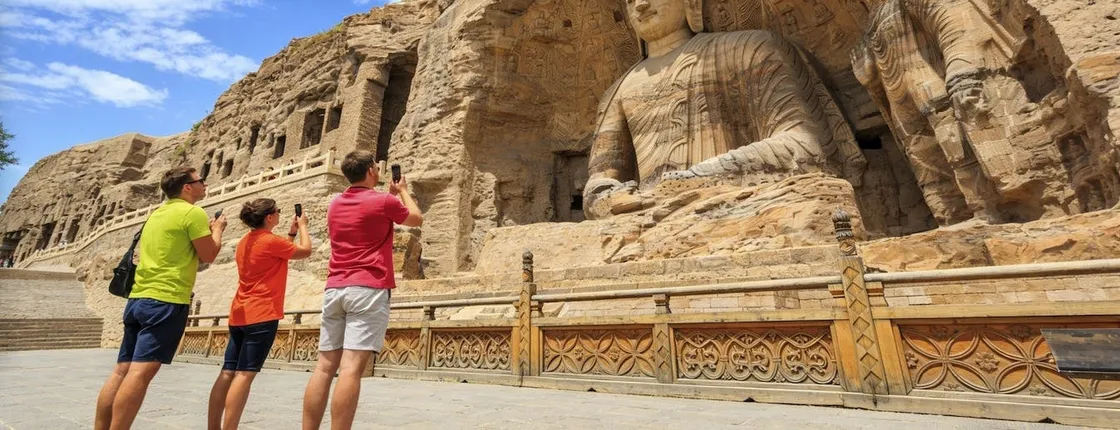 Datong private day tour to Hanging Temple and Yungang Grottoes