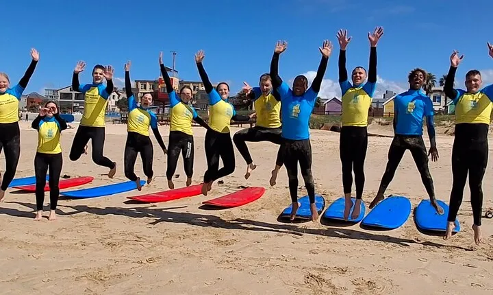 Intro To Surfing at Jeffrey's Bay