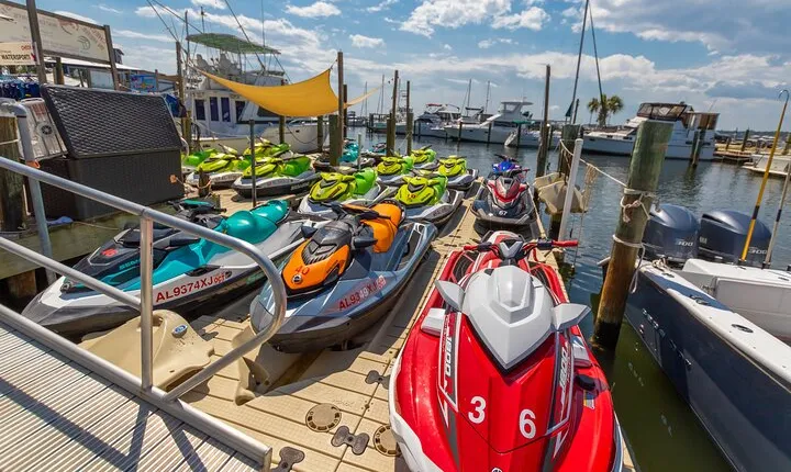 Jet Ski Excursion in Orange Beach Waterways 