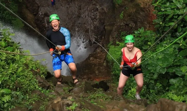 Pure Trek Canyoning - The Ultimate Waterfall Rappel in La Fortuna