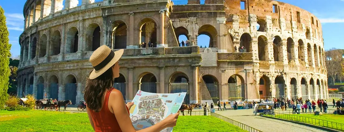 Colosseum World entry tickets with AI video guide app