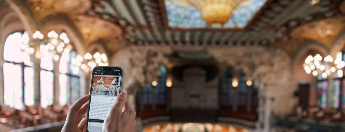 Self-guided visit of Palau de la Música Catalana