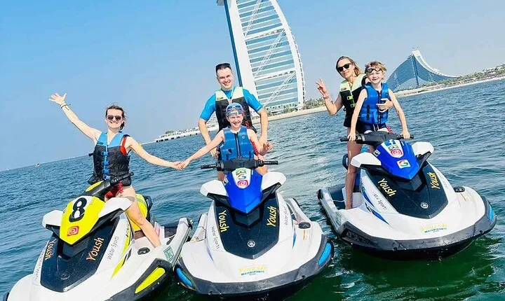 30Min Dubai Jet Ski Tour of Burj Al Arab with Free Ice Cream