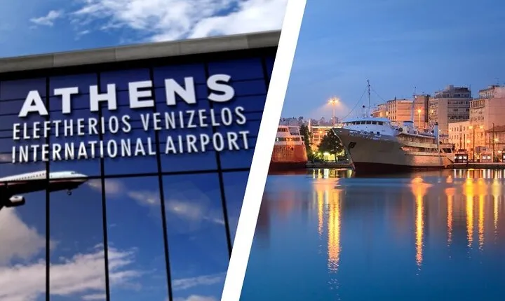 Arrival Transfer from Αthens Airport to Piraeus Port
