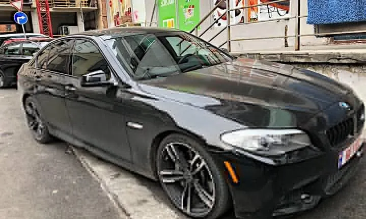 Transfer from Tbilisi airport with luxury BMW car