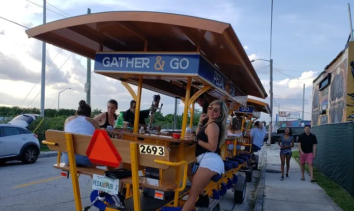 Miami Pedal Pub: BYOB, Wynwood Graffiti, Murals & Bar Stops