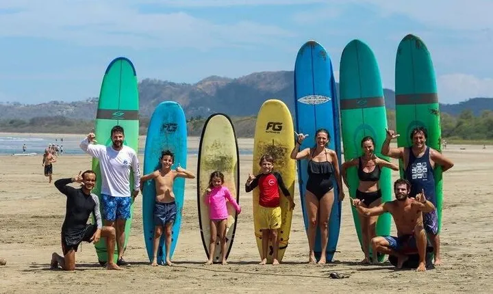 BEST Surf Lessons in Tamarindo and Surf funcional, Surf skate, Video Analisis