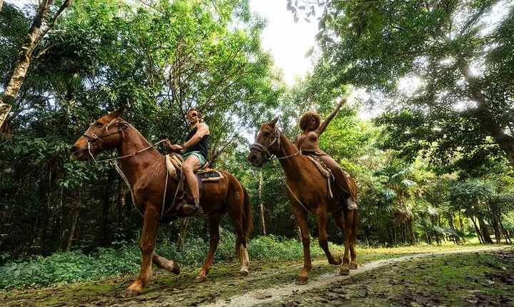 Extreme Horses Adventure with ATV, Ziplines & Cenote