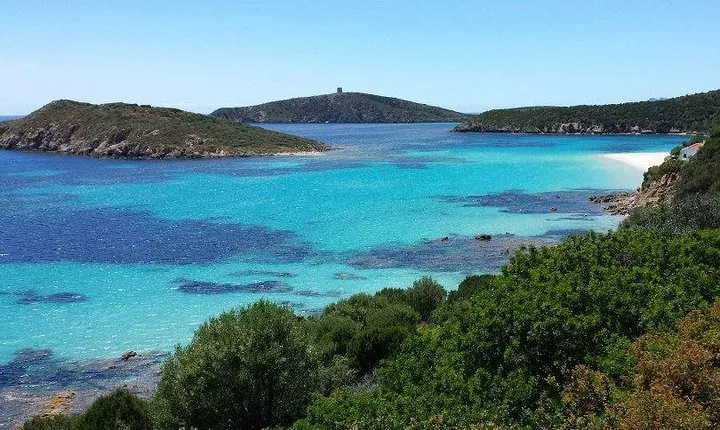 Cagliari: Hidden coves, amazing boat and jeep private tour from Chia