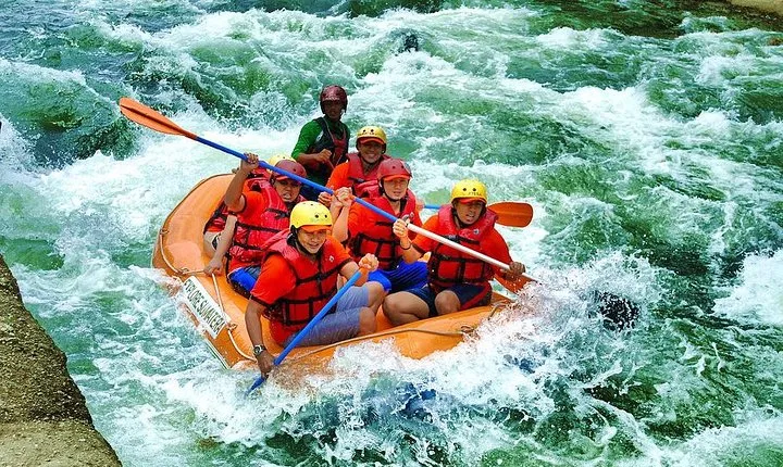 Private Tour: Full Day White Water Rafting in Sei Binge River & Medan City Tour