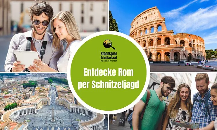 City game scavenger hunt Rome - independent city tour I discovery tour