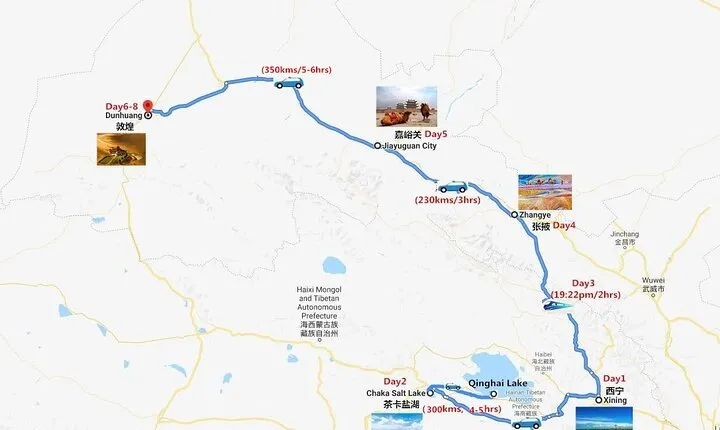 8 Day Small Group Tour to West China Qinghai & Gansu
