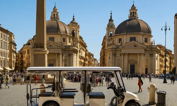 Rome: Full City Tour by Golf Cart (Private or Shared)