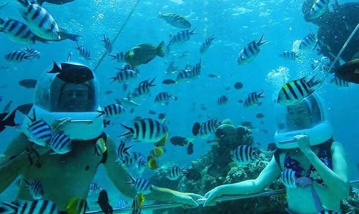 Bali Private Seawalker watersport