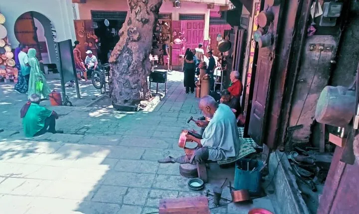 A guided day on foot to visit the Medina of Fes