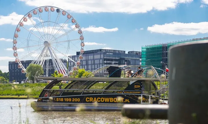 1-Hour Krakow Sightseeing Cruise Catamaran on the Vistula River