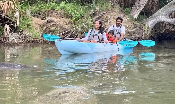 Wildlife Refuge Manatee, Dolphin & Mangrove Kayak or Paddleboarding Tour!