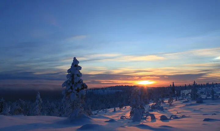 Snowshoe up a Mountain