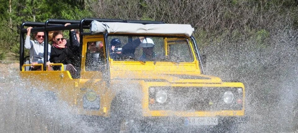 Fethiye 4x4 safari tour to Saklıkent Gorge and Gizlikent Waterfall