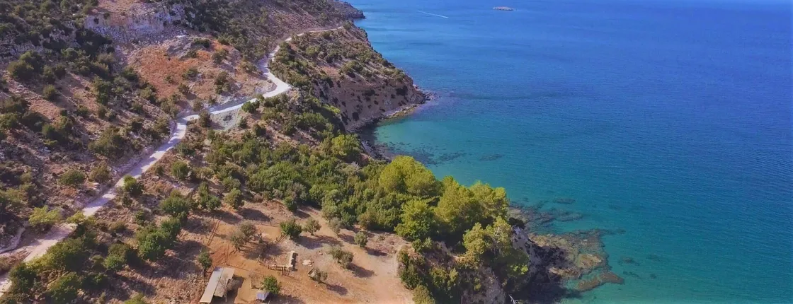 Blue Lagoon, gorge and beach tour by boat and 4x4 in Akamas with lunch