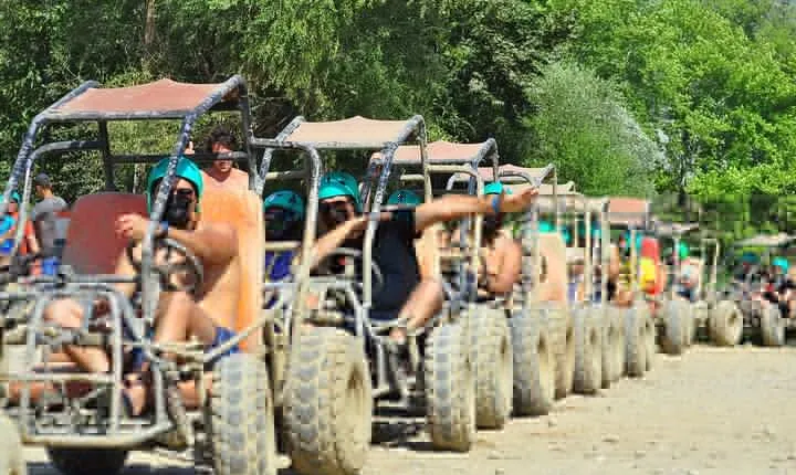 3 in 1 Whitewater Rafting, Buggy/Quad Ride and Zipline with Lunch