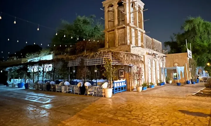 Sunset tour Old Dubai with houses, fort, temple, perfumes, souks, abra