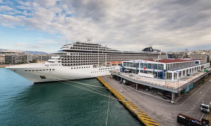 From Piraeus Port to Central Athens