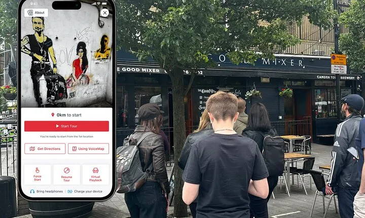 Britpop Camden: A Self-Guided Audio Tour in London