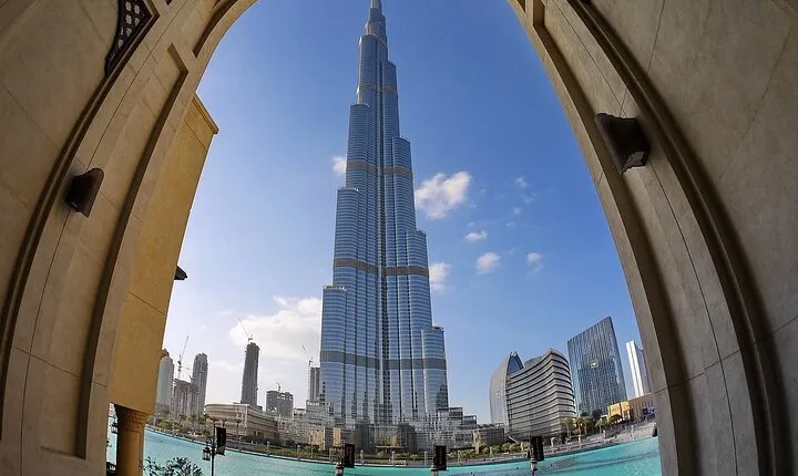 Dubai Skyline Combo Burj Khalifa and Sky Views