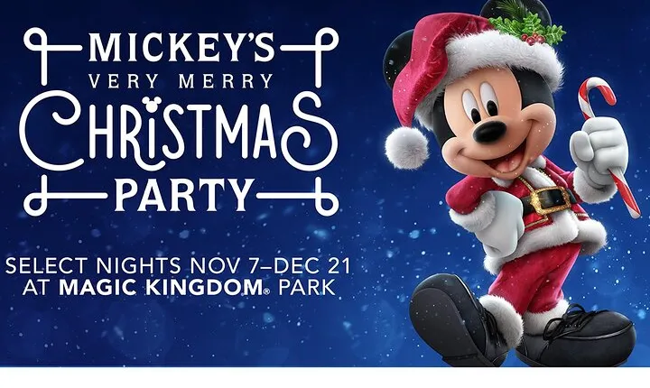 Mickey's Very Merry Christmas Party at the Magic Kingdom