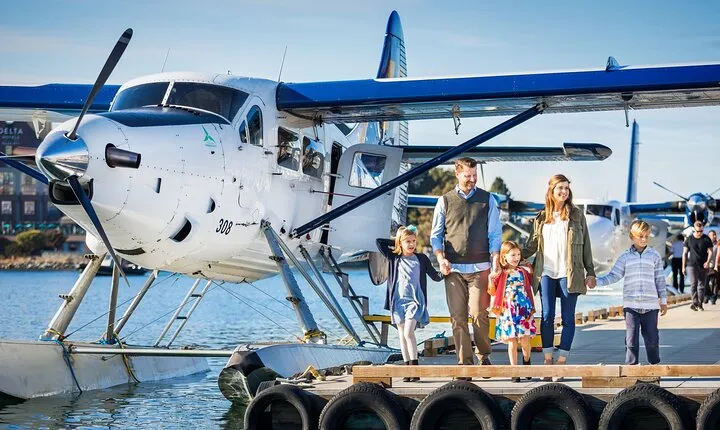 Vancouver to Victoria Seaplane Day Trip & Bus to Butchart Gardens